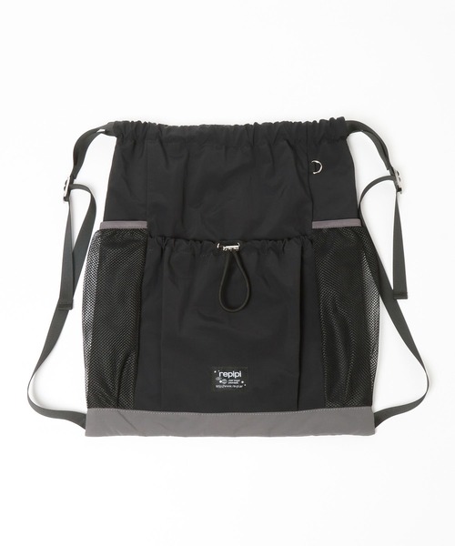 repipi armario（レピピ アルマリオ）の「メッシュポケットナップサック（バックパック/リュック・キッズ・その他/サックスブルー/ブラック/グレー・ONESIZE）」の20枚目の写真