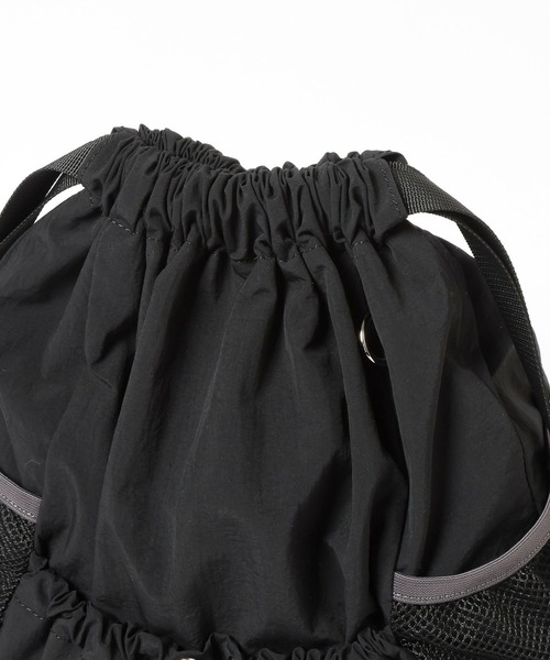 repipi armario（レピピ アルマリオ）の「メッシュポケットナップサック（バックパック/リュック・キッズ・その他/サックスブルー/ブラック/グレー・ONESIZE）」の21枚目の写真