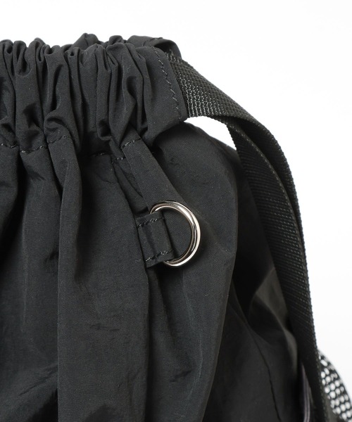 repipi armario（レピピ アルマリオ）の「メッシュポケットナップサック（バックパック/リュック・キッズ・その他/サックスブルー/ブラック/グレー・ONESIZE）」の22枚目の写真