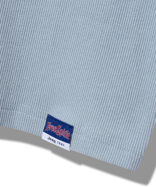 JEEP(ジープ)の「ウィメンズ スモールロゴ クロップリブ 半袖Tシャツ (JQ5TSF502SB)(Tシャツ/カットソー・レディース・その他・SMALL/SM)」の6枚目の写真