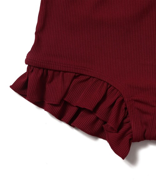 BEAMS mini（ビームスミニ）の「セパレート フリル スイムウェア 2026SS（100～130cm）（水着・キッズ・イエロー系その他4/ピンク・L(120-130)/M(110-120)/S(100-110)）」の9枚目の写真