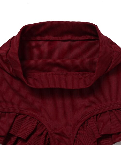 BEAMS mini（ビームスミニ）の「セパレート フリル スイムウェア 2026SS（100～130cm）（水着・キッズ・イエロー系その他4/ピンク・L(120-130)/M(110-120)/S(100-110)）」の11枚目の写真