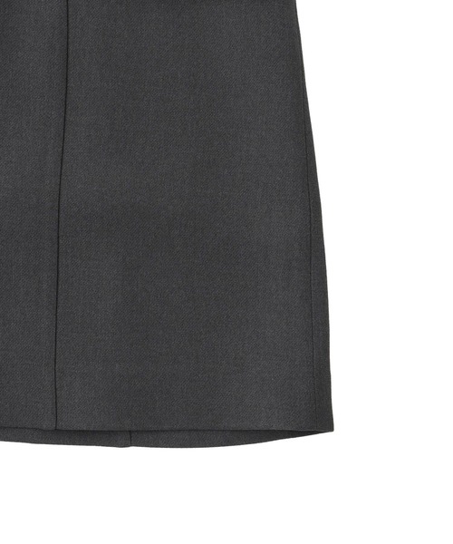 DRESSLAVE(ドレスレイブ)の「double breast gilet(ダブルブレストジレ)(その他アウター・レディース・ブラウン/チャコールグレー・38)」の8枚目の写真