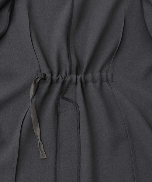 DRESSLAVE(ドレスレイブ)の「double breast gilet(ダブルブレストジレ)(その他アウター・レディース・ブラウン/チャコールグレー・38)」の6枚目の写真