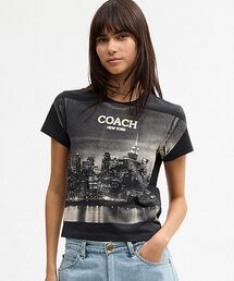 COACH（コーチ）の「ポストカード 90'S フィット Tシャツ（Tシャツ/カットソー）」