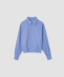 JANE SMITH / JOHN SMITH | WASHED COTTON BROAD HEM GATHER SHIRT(シャツ/ブラウス)