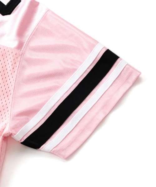 FUBU( フブ)の「FUBU-Short Game Shirts(シャツ/ブラウス・レディース・ピンク/ブラック・FREE)」の6枚目の写真