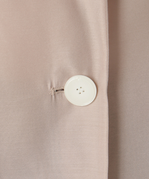 La TOTALITE(ラトータリテ)の「【洗える】ウォッシャブルシングルシアージャケット(テーラードジャケット・レディース・ブラック/ベージュ/ベージュ系その他・36/38)」の11枚目の写真