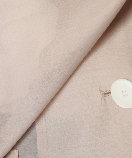 La TOTALITE(ラトータリテ)の「【洗える】ウォッシャブルシングルシアージャケット(テーラードジャケット・レディース・ブラック/ベージュ/ベージュ系その他・36/38)」の12枚目の写真