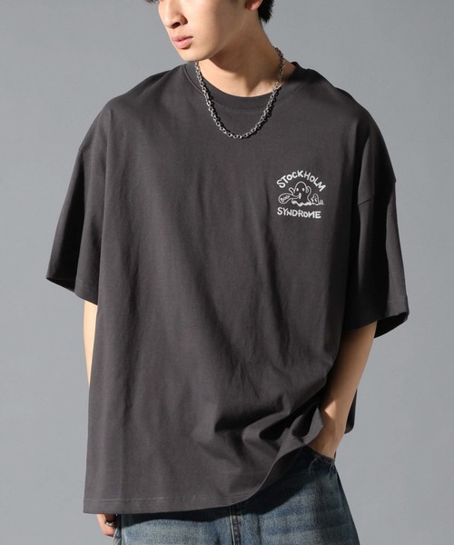 STOCKHOLM SYNDROME(ストックホルムシンドローム)の「STOCKHOLM SYNDROME/GHOST TEE(Tシャツ/カットソー・メンズ・ブラック/チャコール/ホワイト・FREE)」の3枚目の写真