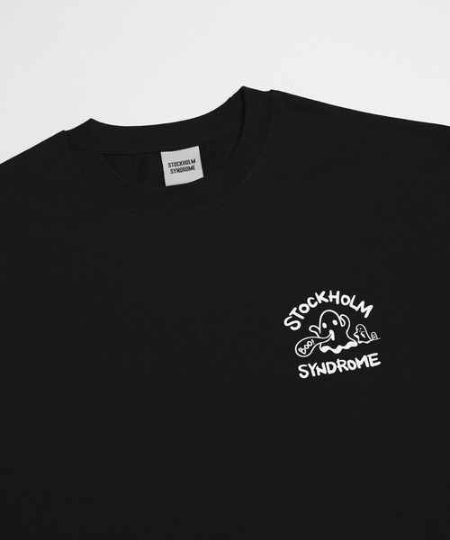 STOCKHOLM SYNDROME(ストックホルムシンドローム)の「STOCKHOLM SYNDROME/GHOST TEE(Tシャツ/カットソー・メンズ・ブラック/チャコール/ホワイト・FREE)」の5枚目の写真