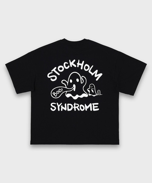 STOCKHOLM SYNDROME(ストックホルムシンドローム)の「STOCKHOLM SYNDROME/GHOST TEE(Tシャツ/カットソー・メンズ・ブラック/チャコール/ホワイト・FREE)」の6枚目の写真