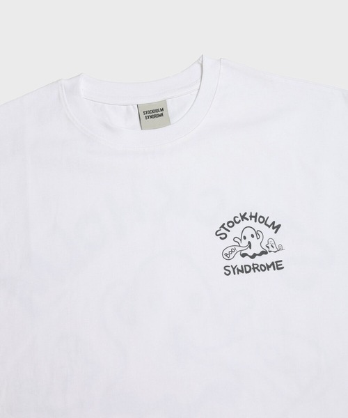 STOCKHOLM SYNDROME(ストックホルムシンドローム)の「STOCKHOLM SYNDROME/GHOST TEE(Tシャツ/カットソー・メンズ・ブラック/チャコール/ホワイト・FREE)」の9枚目の写真