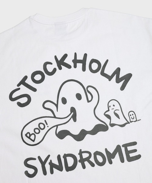 STOCKHOLM SYNDROME(ストックホルムシンドローム)の「STOCKHOLM SYNDROME/GHOST TEE(Tシャツ/カットソー・メンズ・ブラック/チャコール/ホワイト・FREE)」の11枚目の写真