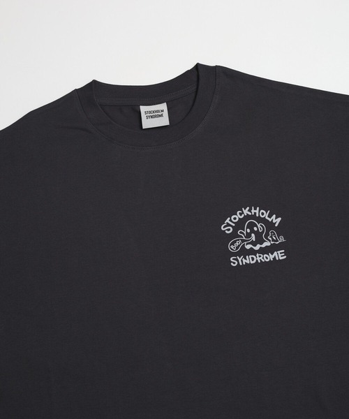 STOCKHOLM SYNDROME(ストックホルムシンドローム)の「STOCKHOLM SYNDROME/GHOST TEE(Tシャツ/カットソー・メンズ・ブラック/チャコール/ホワイト・FREE)」の13枚目の写真