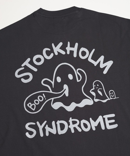 STOCKHOLM SYNDROME(ストックホルムシンドローム)の「STOCKHOLM SYNDROME/GHOST TEE(Tシャツ/カットソー・メンズ・ブラック/チャコール/ホワイト・FREE)」の15枚目の写真