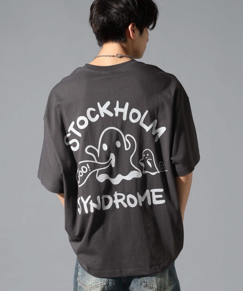 STOCKHOLM SYNDROME(ストックホルムシンドローム)の「STOCKHOLM SYNDROME/GHOST TEE(Tシャツ/カットソー・メンズ・ブラック/チャコール/ホワイト・FREE)」の17枚目の写真