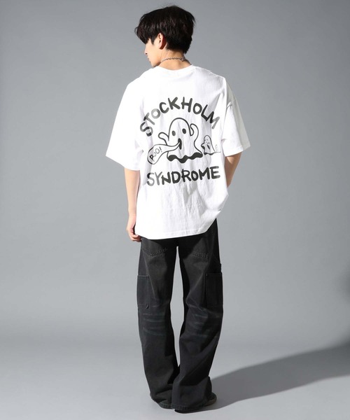 STOCKHOLM SYNDROME(ストックホルムシンドローム)の「STOCKHOLM SYNDROME/GHOST TEE(Tシャツ/カットソー・メンズ・ブラック/チャコール/ホワイト・FREE)」の20枚目の写真