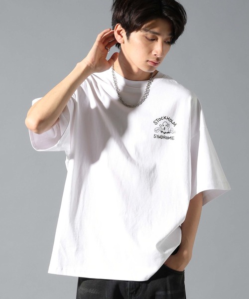 STOCKHOLM SYNDROME(ストックホルムシンドローム)の「STOCKHOLM SYNDROME/GHOST TEE(Tシャツ/カットソー・メンズ・ブラック/チャコール/ホワイト・FREE)」の22枚目の写真