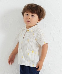 moimoln（モイモルン）の「リエットスキッパーカラー半袖Tシャツ（Tシャツ/カットソー）」