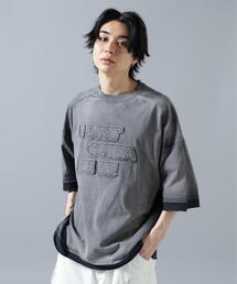 DankeSchon/ダンケシェーン/PIGMENT SPRAY S/S TEE JUST