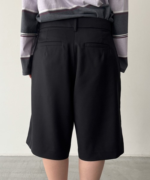 CANAL JEAN(キャナルジーン)の「choice_cnl サイドシームハーフパンツ(その他パンツ・レディース・ブラック・LARGE/MEDIUM/SMALL)」の6枚目の写真