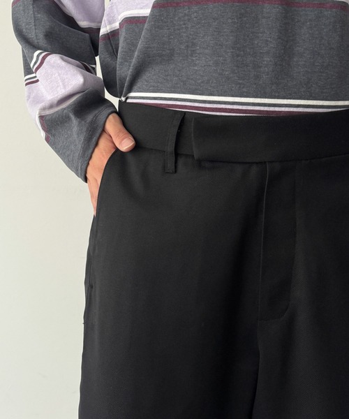 CANAL JEAN(キャナルジーン)の「choice_cnl サイドシームハーフパンツ(その他パンツ・レディース・ブラック・LARGE/MEDIUM/SMALL)」の7枚目の写真