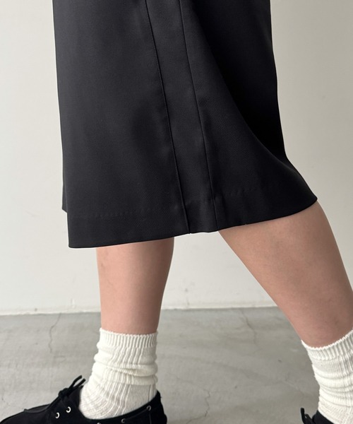 CANAL JEAN(キャナルジーン)の「choice_cnl サイドシームハーフパンツ(その他パンツ・レディース・ブラック・LARGE/MEDIUM/SMALL)」の9枚目の写真