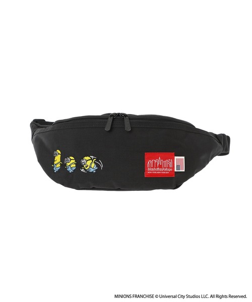Manhattan Portage(マンハッタンポーテージ)の「Brooklyn Bridge Waist Bag 500D CORDURA / MINIONS(ボディバッグ/ウエストポーチ・レディース・ブラック・X-SMALL)」の2枚目の写真