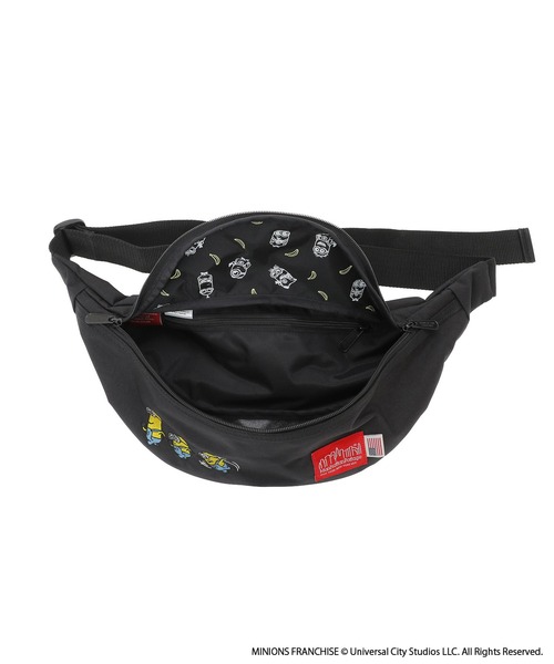 Manhattan Portage(マンハッタンポーテージ)の「Brooklyn Bridge Waist Bag 500D CORDURA / MINIONS(ボディバッグ/ウエストポーチ・レディース・ブラック・X-SMALL)」の6枚目の写真
