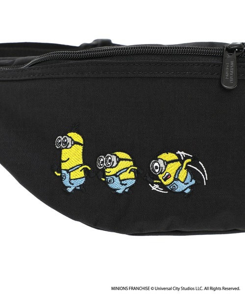 Manhattan Portage(マンハッタンポーテージ)の「Brooklyn Bridge Waist Bag 500D CORDURA / MINIONS(ボディバッグ/ウエストポーチ・レディース・ブラック・X-SMALL)」の9枚目の写真