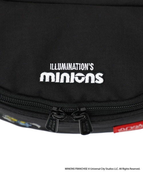 Manhattan Portage(マンハッタンポーテージ)の「Brooklyn Bridge Waist Bag 500D CORDURA / MINIONS(ボディバッグ/ウエストポーチ・レディース・ブラック・X-SMALL)」の10枚目の写真