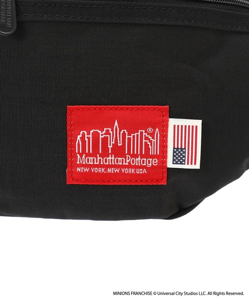 Manhattan Portage(マンハッタンポーテージ)の「Brooklyn Bridge Waist Bag 500D CORDURA / MINIONS(ボディバッグ/ウエストポーチ・レディース・ブラック・X-SMALL)」の11枚目の写真