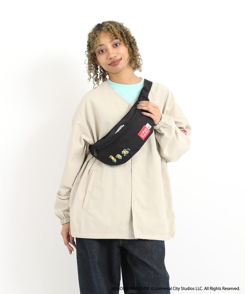 Manhattan Portage(マンハッタンポーテージ)の「Brooklyn Bridge Waist Bag 500D CORDURA / MINIONS(ボディバッグ/ウエストポーチ・レディース・ブラック・X-SMALL)」の13枚目の写真