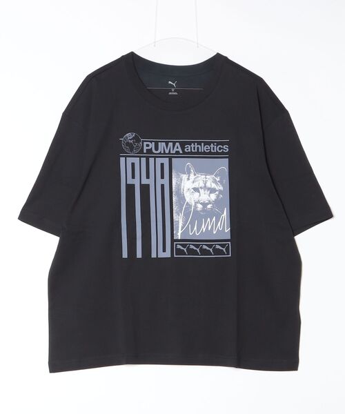 PUMA（プーマ）の「プーマ PUMA GRAPHIC フォトプリント Tシャツ（Tシャツ/カットソー・メンズ・ホワイト/アイボリー/ブラック・S/M/L/LL/3L）」の3枚目の写真