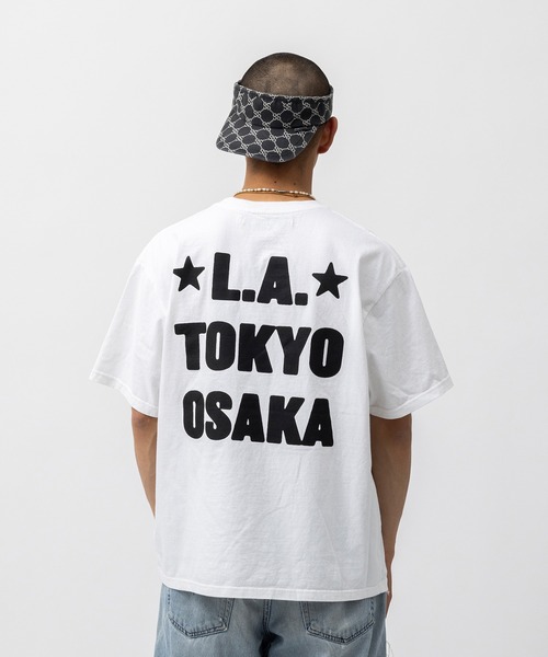 UNION(UNION TOKYO)(ユニオン)の「UNION TOKYO U CITIES TEE ユニオントーキョー Tシャツ(Tシャツ/カットソー・メンズ・ブラック/ホワイト・XXL/XL/L/M/S)」の1枚目の写真