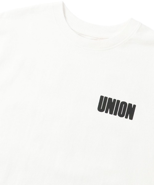 UNION(UNION TOKYO)(ユニオン)の「UNION TOKYO U CITIES TEE ユニオントーキョー Tシャツ(Tシャツ/カットソー・メンズ・ブラック/ホワイト・XXL/XL/L/M/S)」の4枚目の写真