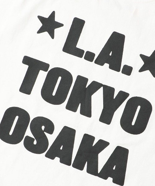 UNION(UNION TOKYO)(ユニオン)の「UNION TOKYO U CITIES TEE ユニオントーキョー Tシャツ(Tシャツ/カットソー・メンズ・ブラック/ホワイト・XXL/XL/L/M/S)」の5枚目の写真