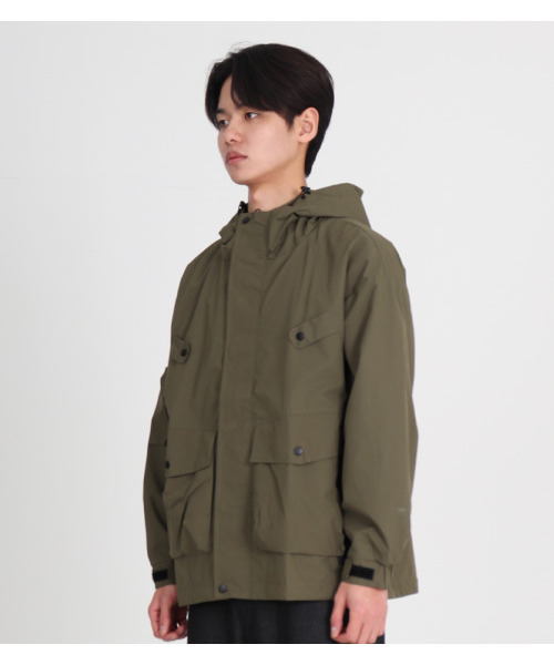 BUTTON SEOUL（ボタンソウル）の「[TEFLON] コンパスウィンドブレーカー フードジャケット 4カラー（カーキ）（ブルゾン・メンズ・その他・M/L/XL）」の3枚目の写真