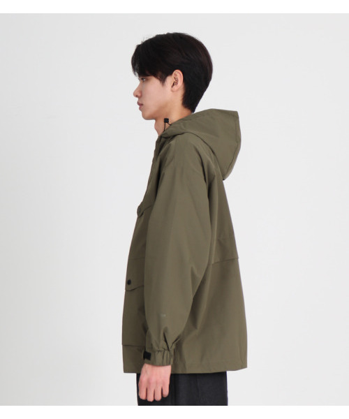 BUTTON SEOUL（ボタンソウル）の「[TEFLON] コンパスウィンドブレーカー フードジャケット 4カラー（カーキ）（ブルゾン・メンズ・その他・M/L/XL）」の4枚目の写真