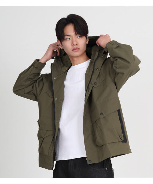 BUTTON SEOUL（ボタンソウル）の「[TEFLON] コンパスウィンドブレーカー フードジャケット 4カラー（カーキ）（ブルゾン・メンズ・その他・M/L/XL）」の8枚目の写真