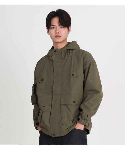 BUTTON SEOUL（ボタンソウル）の「[TEFLON] コンパスウィンドブレーカー フードジャケット 4カラー（カーキ）（ブルゾン・メンズ・その他・M/L/XL）」の9枚目の写真