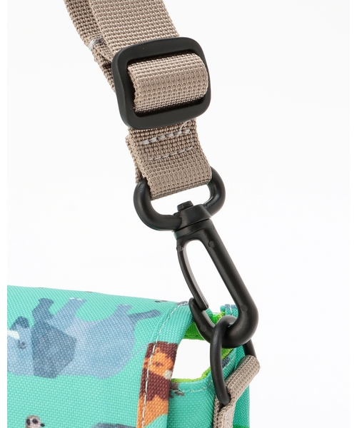 kladskap（クレードスコープ）の「アニマル推し活ショルダーバッグ（ショルダーバッグ・キッズ・グリーン・F）」の3枚目の写真