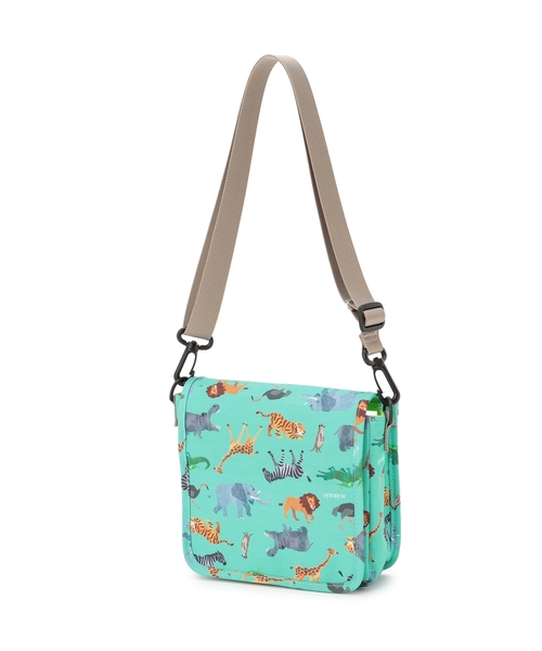 kladskap（クレードスコープ）の「アニマル推し活ショルダーバッグ（ショルダーバッグ・キッズ・グリーン・F）」の8枚目の写真