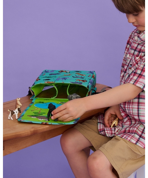 kladskap（クレードスコープ）の「アニマル推し活ショルダーバッグ（ショルダーバッグ・キッズ・グリーン・F）」の9枚目の写真