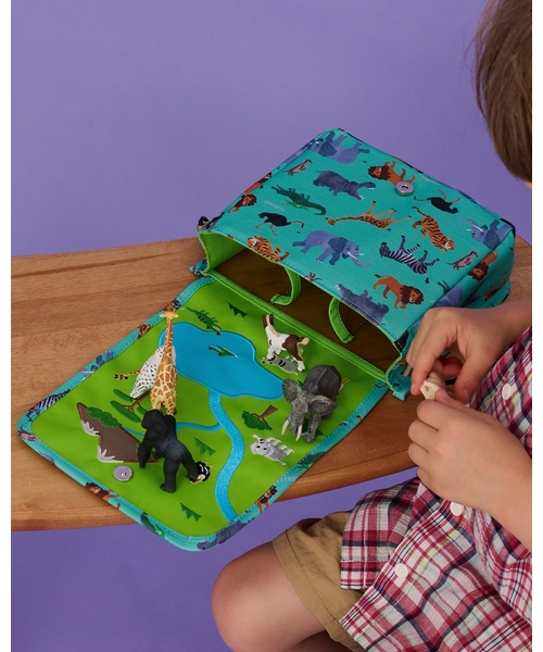 kladskap（クレードスコープ）の「アニマル推し活ショルダーバッグ（ショルダーバッグ・キッズ・グリーン・F）」の10枚目の写真