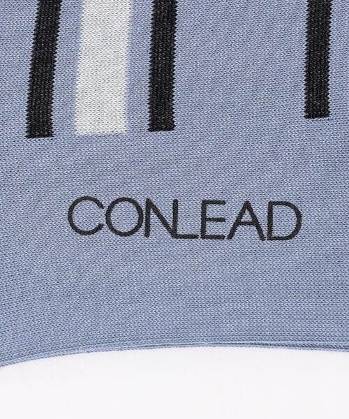 CONLEAD(コンリード)の「CONLEAD ボーダーソックス(ソックス/靴下・メンズ・イエロー系その他2/オレンジ系その他/ブルー系その他/ホワイト系その他/レッド系その他・FREE)」の9枚目の写真