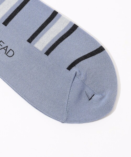 CONLEAD(コンリード)の「CONLEAD ボーダーソックス(ソックス/靴下・メンズ・イエロー系その他2/オレンジ系その他/ブルー系その他/ホワイト系その他/レッド系その他・FREE)」の10枚目の写真