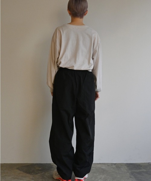 COMMON WARE(コモンウェアー)の「EM:NoiR パンツ 撥水 耐光 ポケッタブル Pocketable pants(その他パンツ・レディース・ブラック・LARGE/MEDIUM)」の7枚目の写真