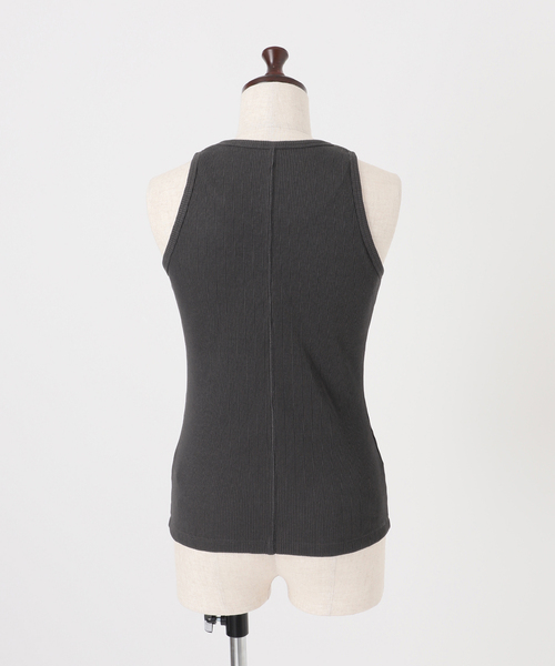 Spick & Span（スピックアンドスパン）の「カップ付きT/Cアメスリタンク（タンクトップ・レディース・ホワイト系その他/ブラウン/モカ/アイボリー/チャコールグレー・36/38）」の22枚目の写真